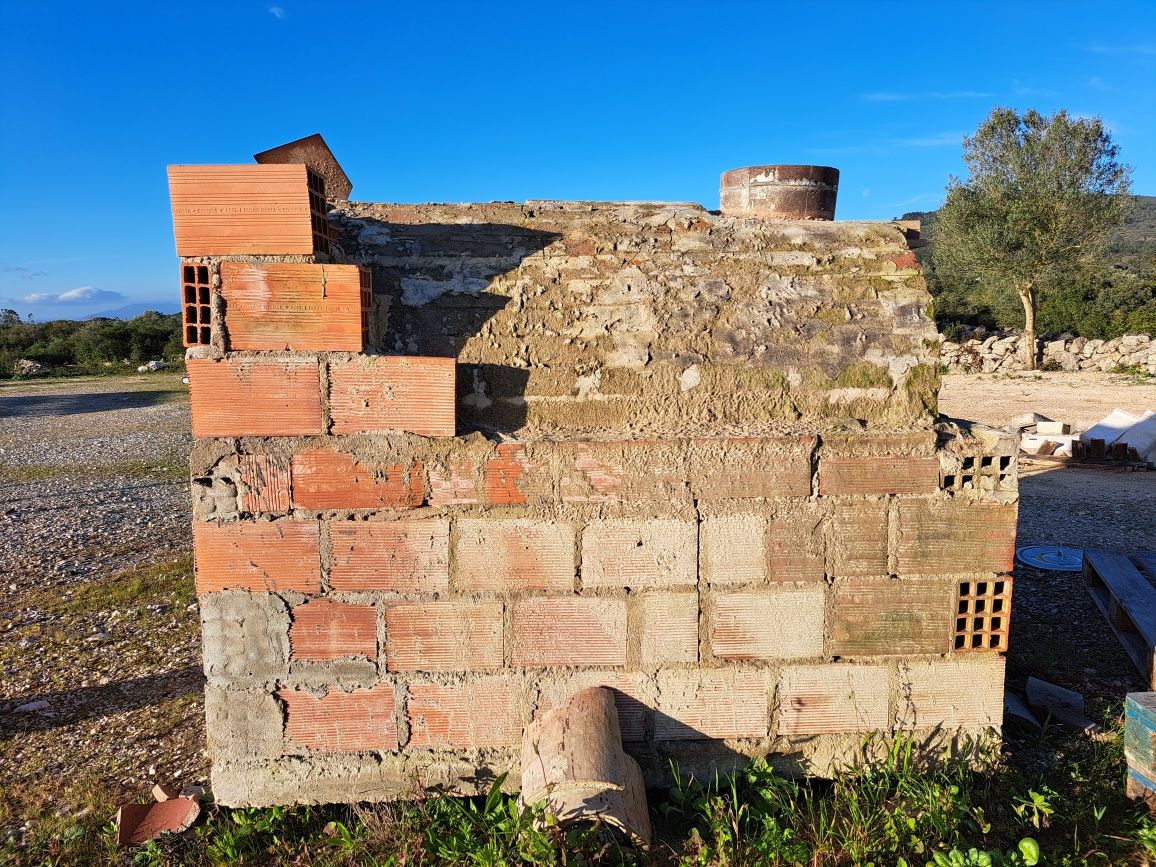 Forno a lenha artesanal