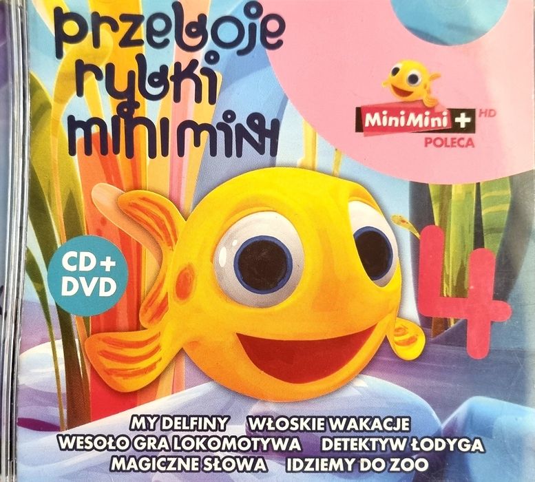 Przeboje rybki minimini 4 (CD+DVD)