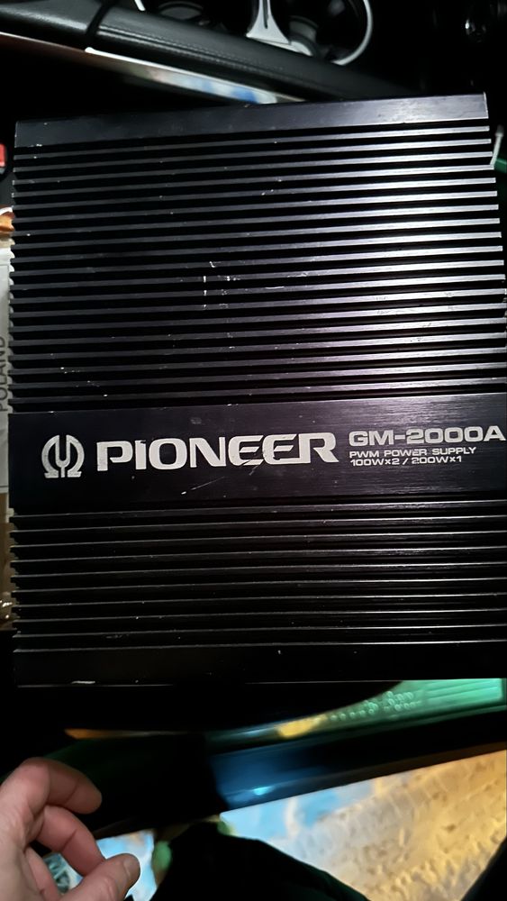 Pioneer DEX-M88RDS + DEQ7500 + GM-2000A + CDX-P600 + CDX-P22
