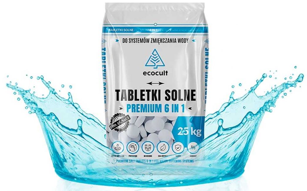 Tabletki solne Ecocult Premium 6w1 – Paleta 1000 kg z dostawą 1050 zł