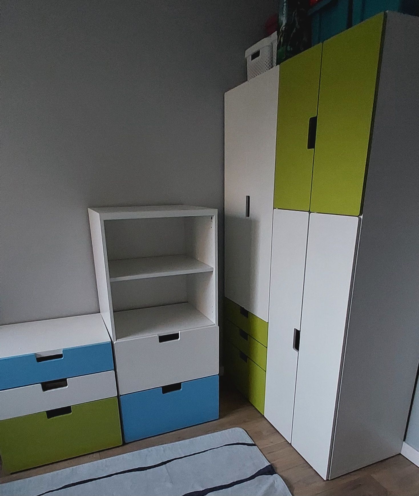 Szafy komody ikea stuva samstad meble
