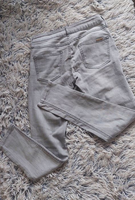 Серые джинсы Mango S /36
