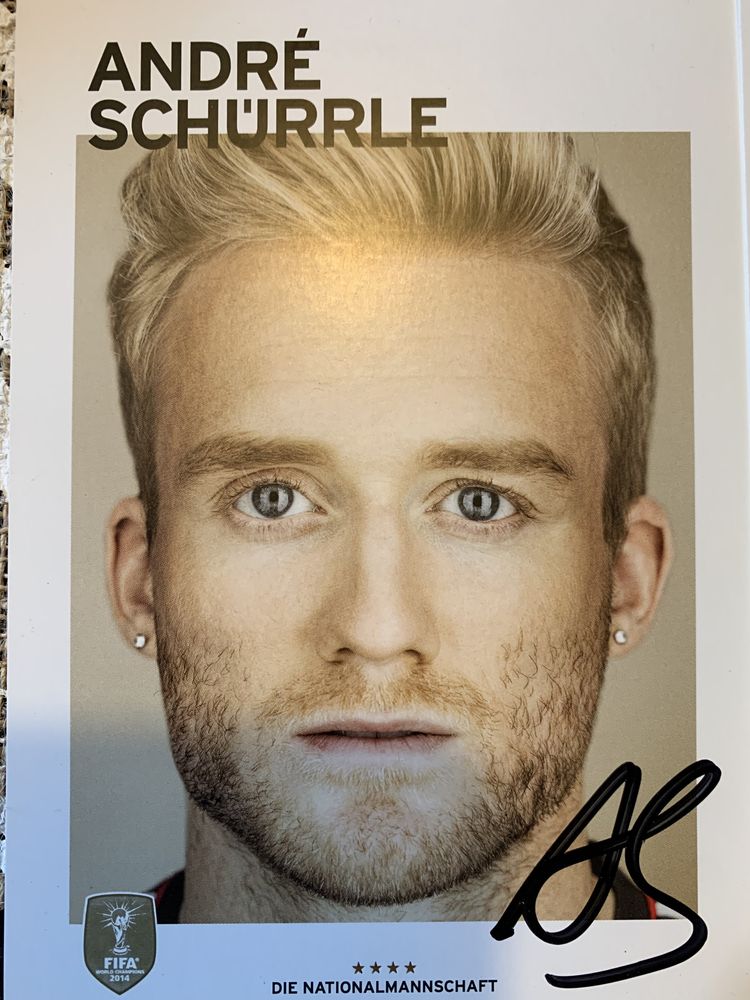 Autograf podpis Andre Schurrle Chelsea