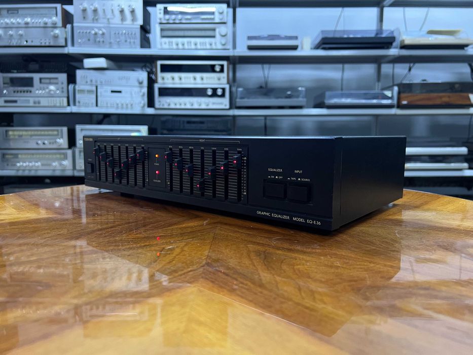 Equalizer Toshiba EQ-E36 korektor graficzny, Audio Room