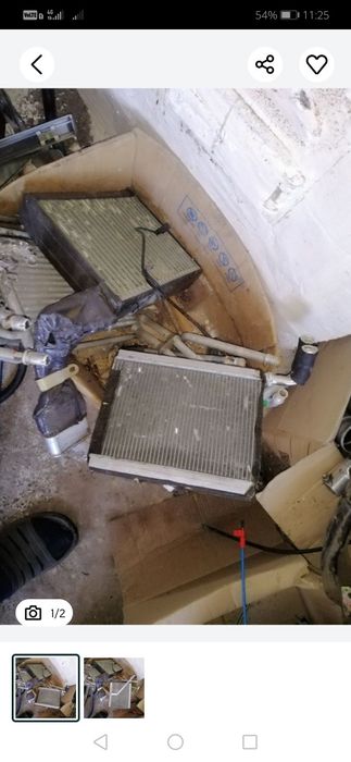 Радіатор пічки е39