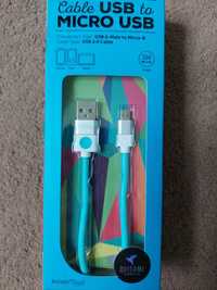 NOWY kabel USB micro USB