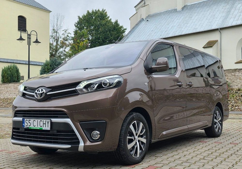 Toyota Proace Verso Long/Automat/Navi/Salon PL/Bezwypadkowy/Gwarancja/2x drzwi