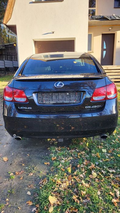 Lexus GS Lexus gs 450h facelift radar hak granatowy metalic