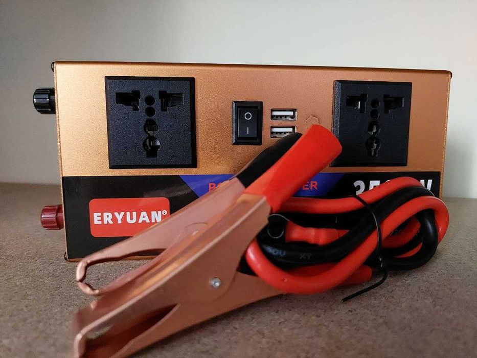 Преобразователь Інвертор 12v-2200v 24v-220v напряжения инвертор↔3500W