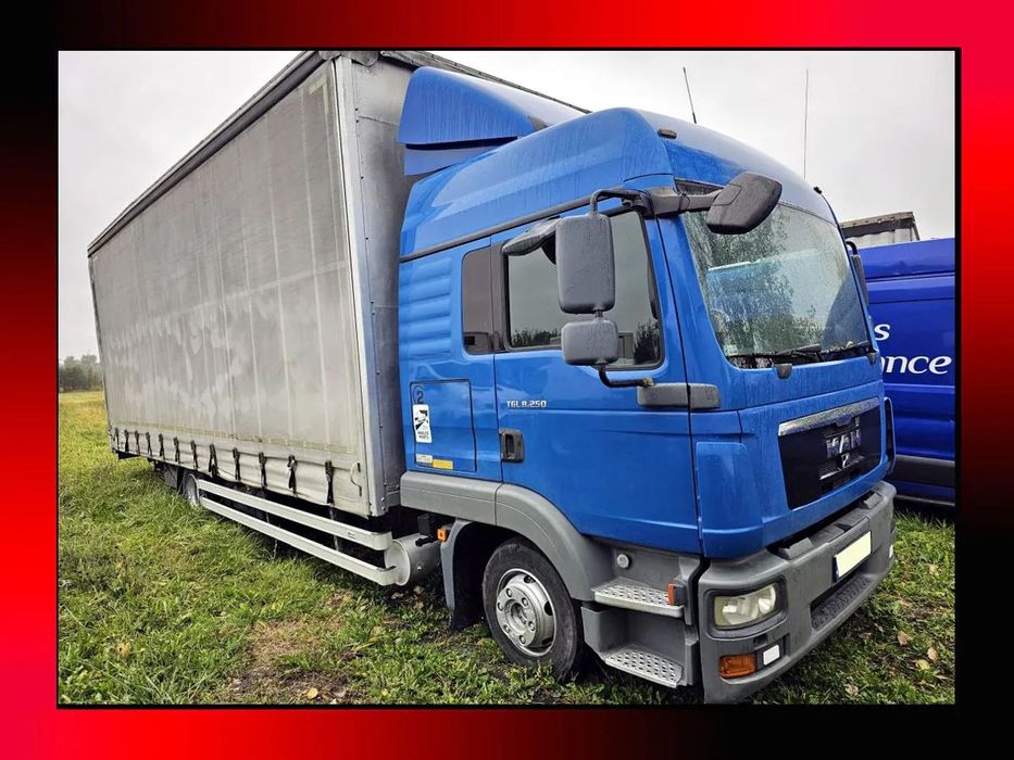 MAN TGL 8.250  12.250 – EURO 5 – 250KM – PRZESTRZENNY - Gotowy do jazdy