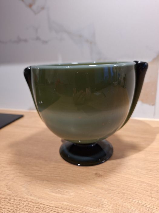 Waza puchar pojemnik szklany huta szkła Sudety