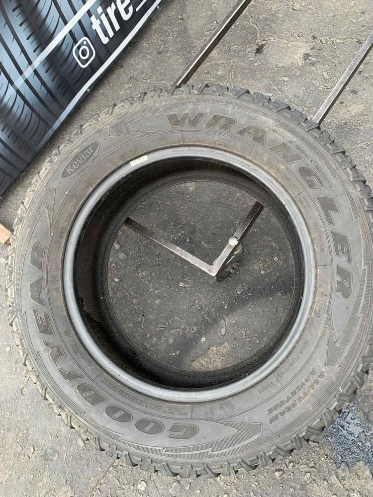 Шини 265/60 R18 Goodyear пара  всесезонні 2022 рік 7 мм
