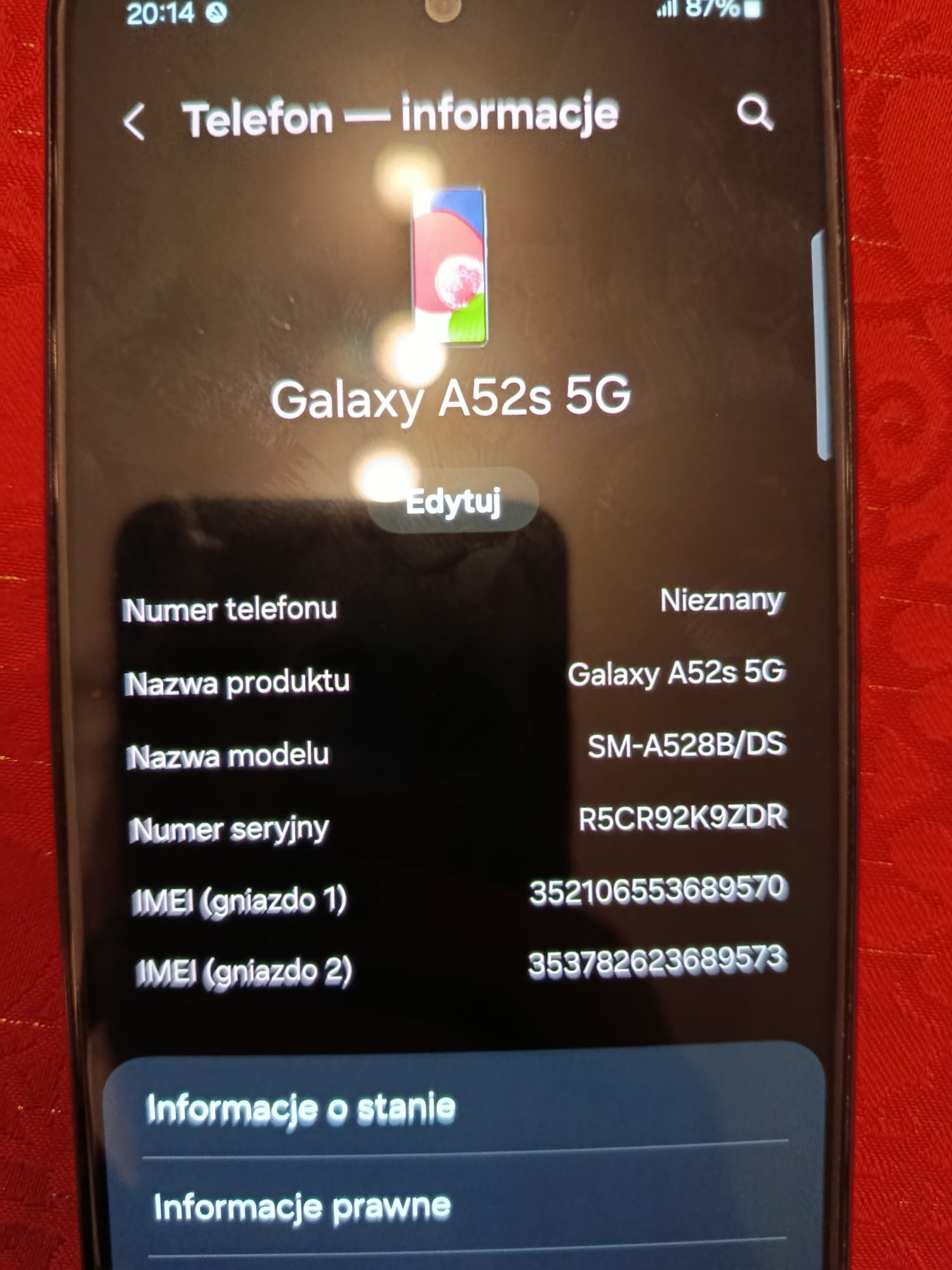 Samsung Galaxy A52s 5G