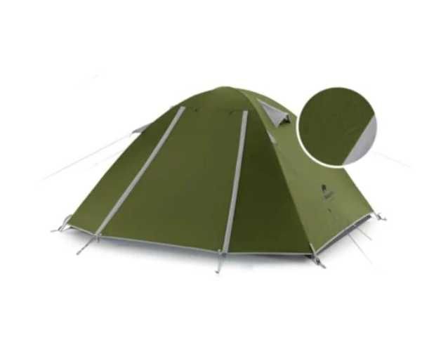 Lekki tani namiot P-Series 3 UV forest green naturehike