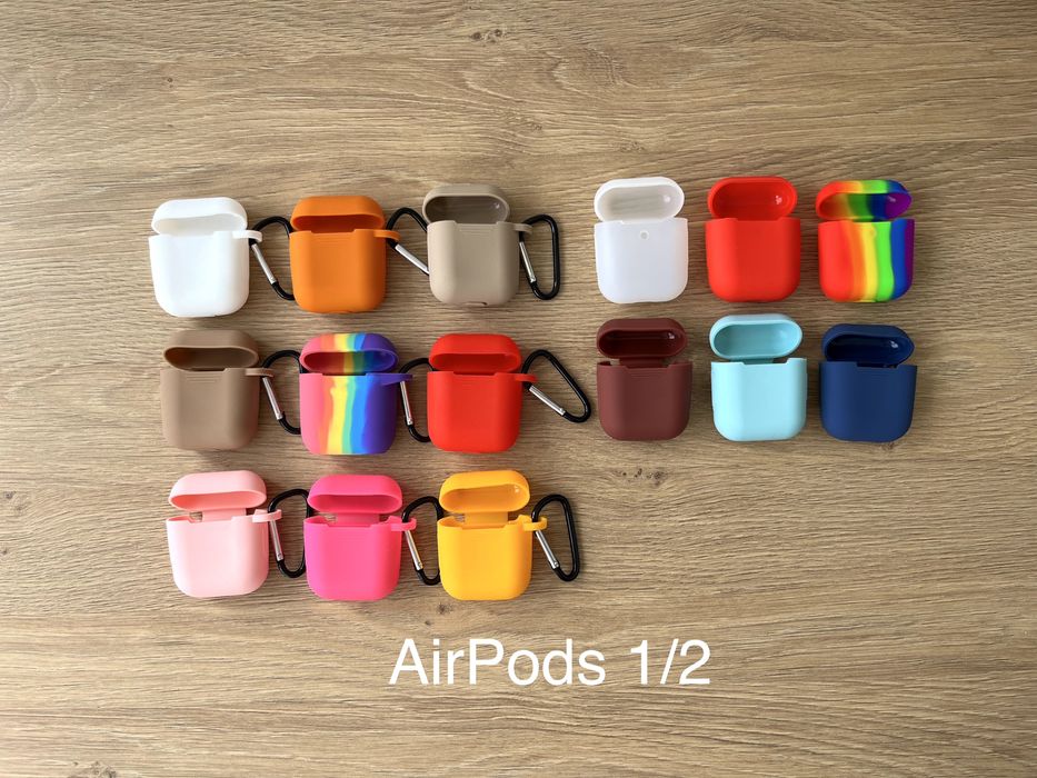 Силіконовий чохол для навушників Apple AirPods 1/2 / Pro 1/2 / 3