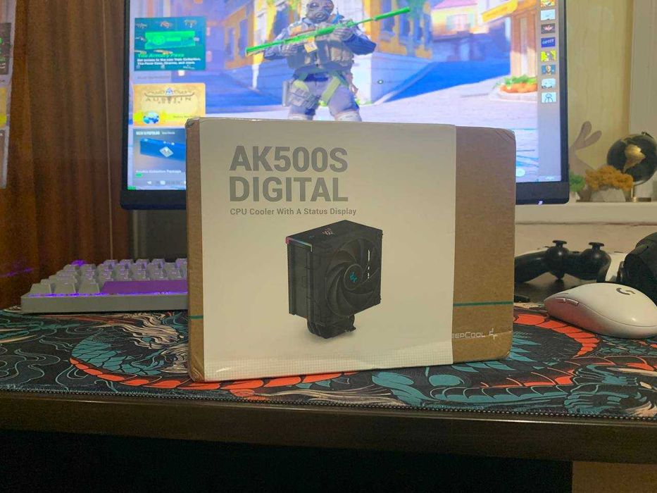 НОВА! Куллер DeepCool AK500s Digital Black