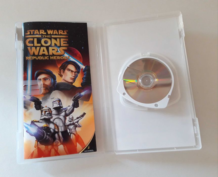 Jogo PSP "Star Wars - the Clone Wars Republic Heroes"