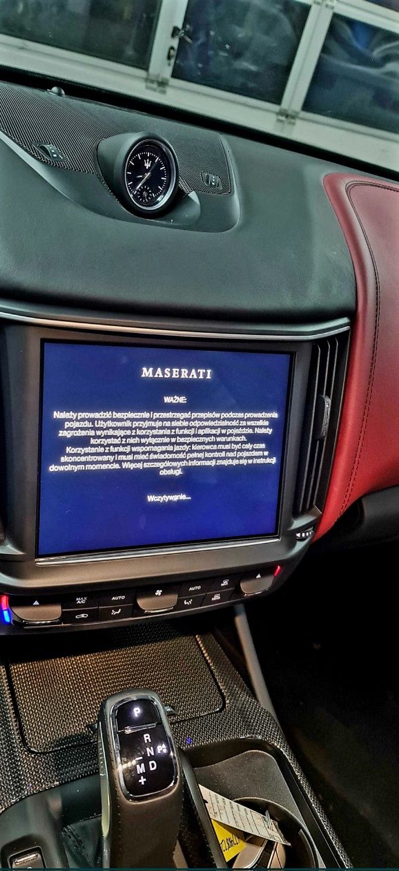 Maserati Levante Ghibli polski jezyk menu konwersja usa eu