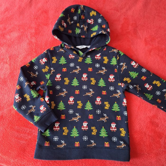 Bluza świąteczna h&m