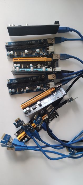 Райзер для відеокарти, 7шт