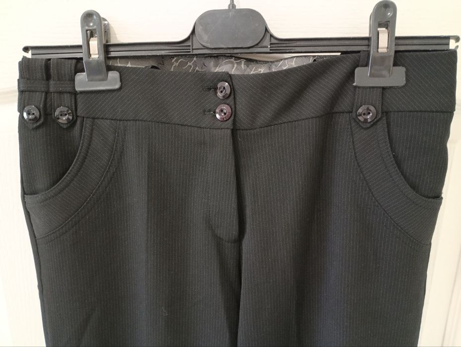 Брюки женские: M, 44 размер, демисезон, Турция, высокая талия