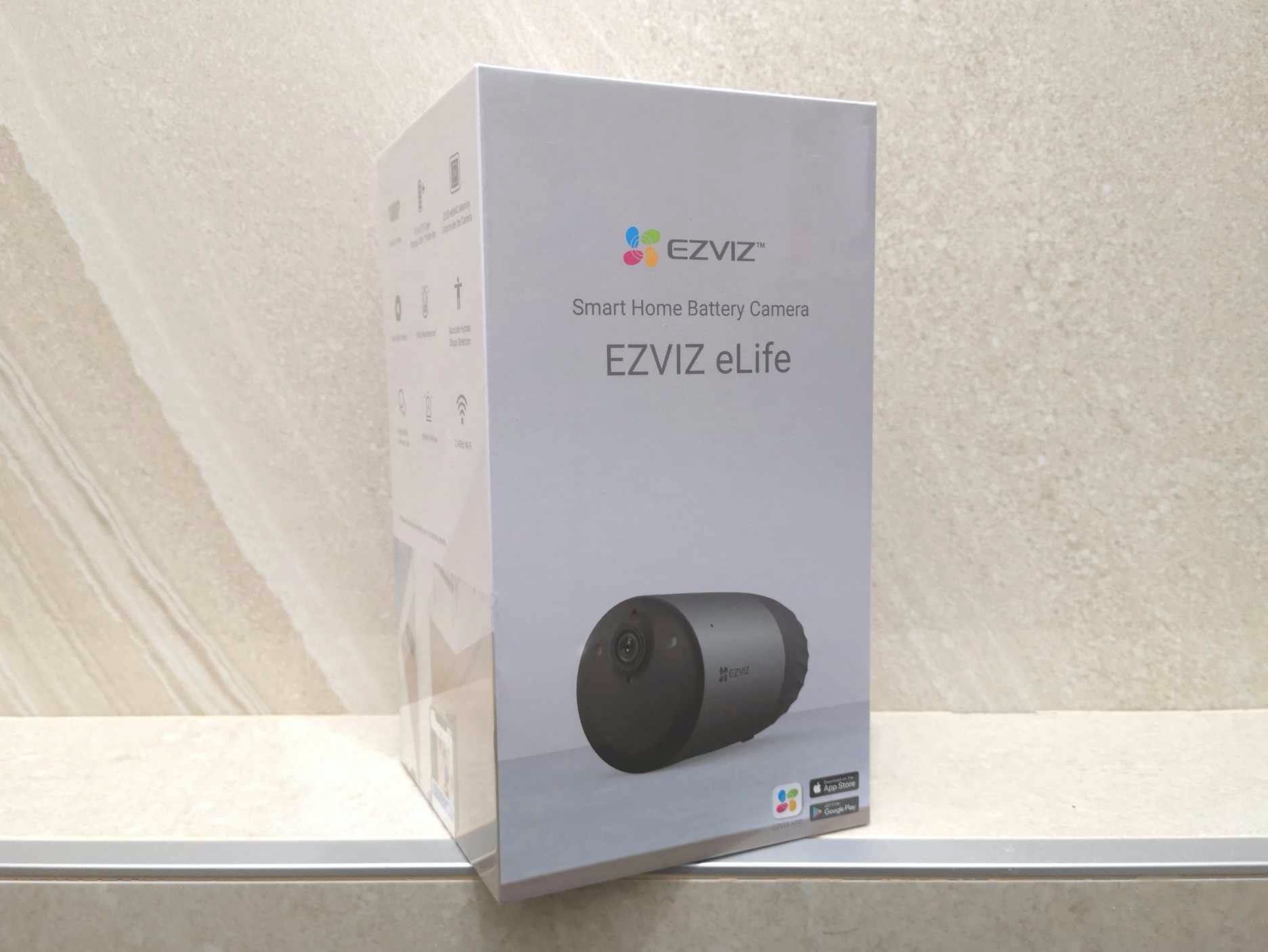 Ezviz BC1C - Câmara de vigilância a bateria Wi-Fi **nova**