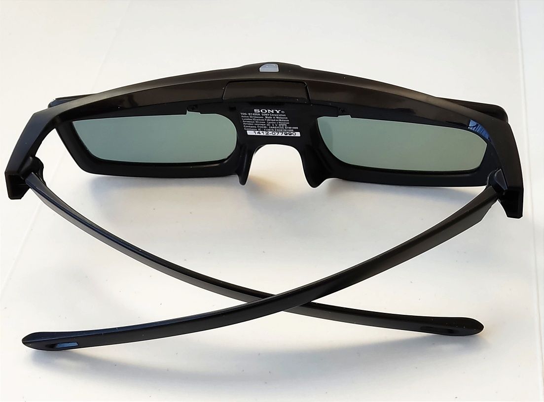 Oryginalne aktywne okulary 3D SONY TDG-BT400A, TDG-BT500A 2 sztuki.