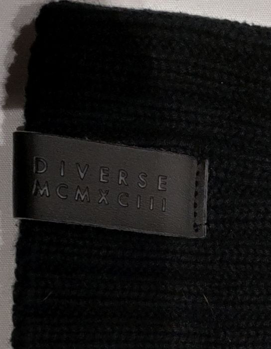 Diverse czapka męska czarna z bawełny rozmiar M - zimowa