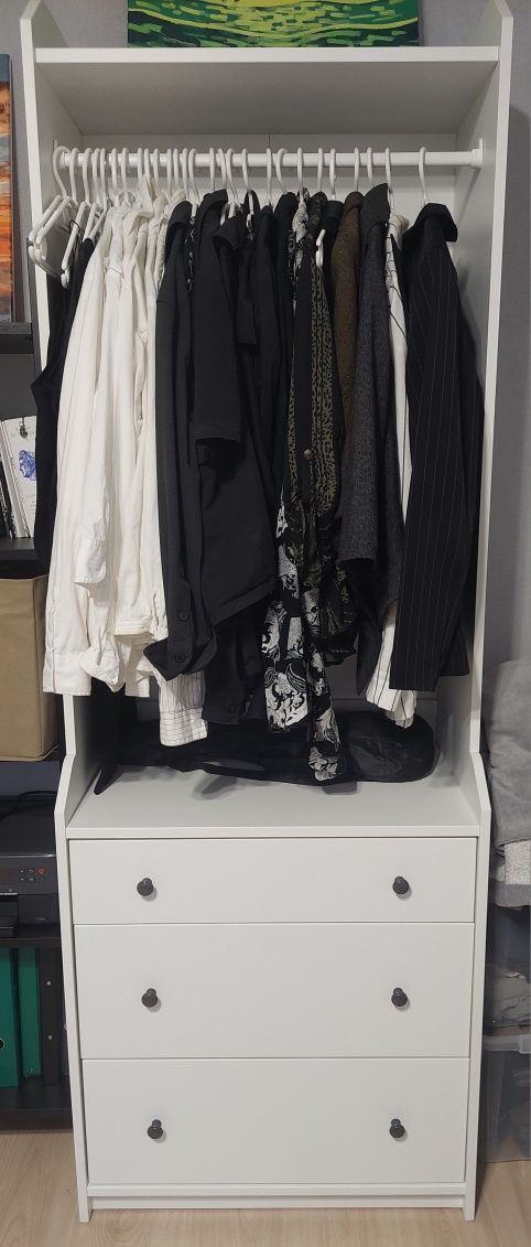 Szafa Hauga Ikea Biała