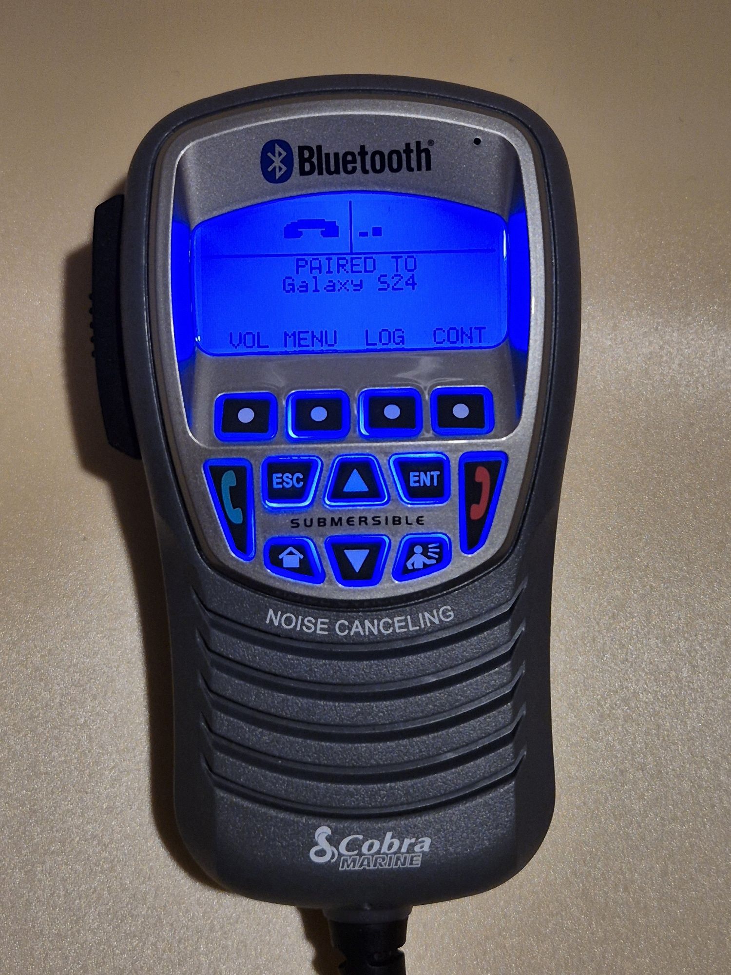 Słuchawka Cobra MR F300 BT EU. Cobra Marine Bluetooth
