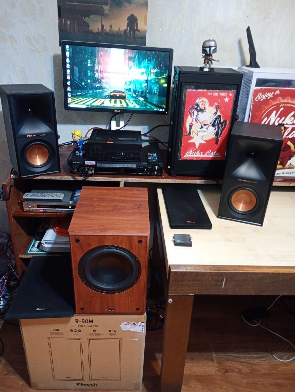 Міні ПК - 4k, Flac, AAC, WiFi Streamer + HiFi акустика Bowers&Wilkins