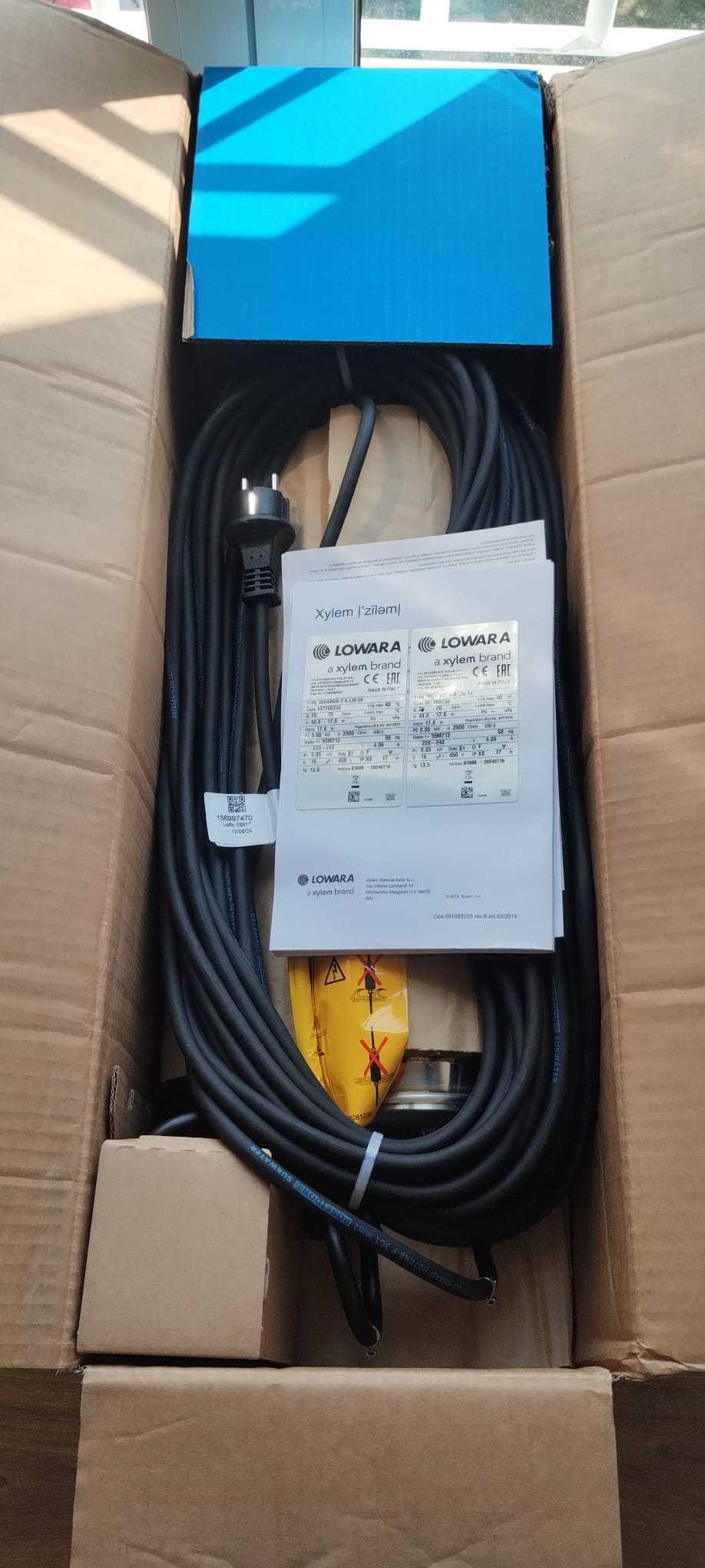 Bomba Submersivel - Lowara Scuba 3SC4 0.55kW nova c/ boia