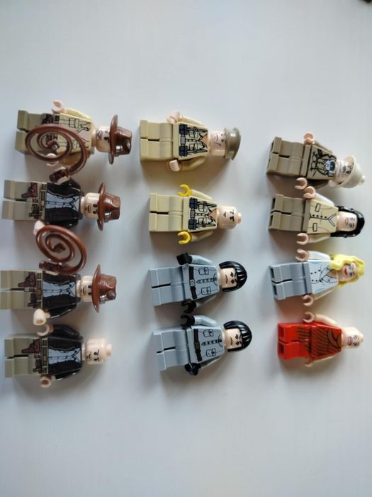 Lego figurki indiana Jones mix żołnierze