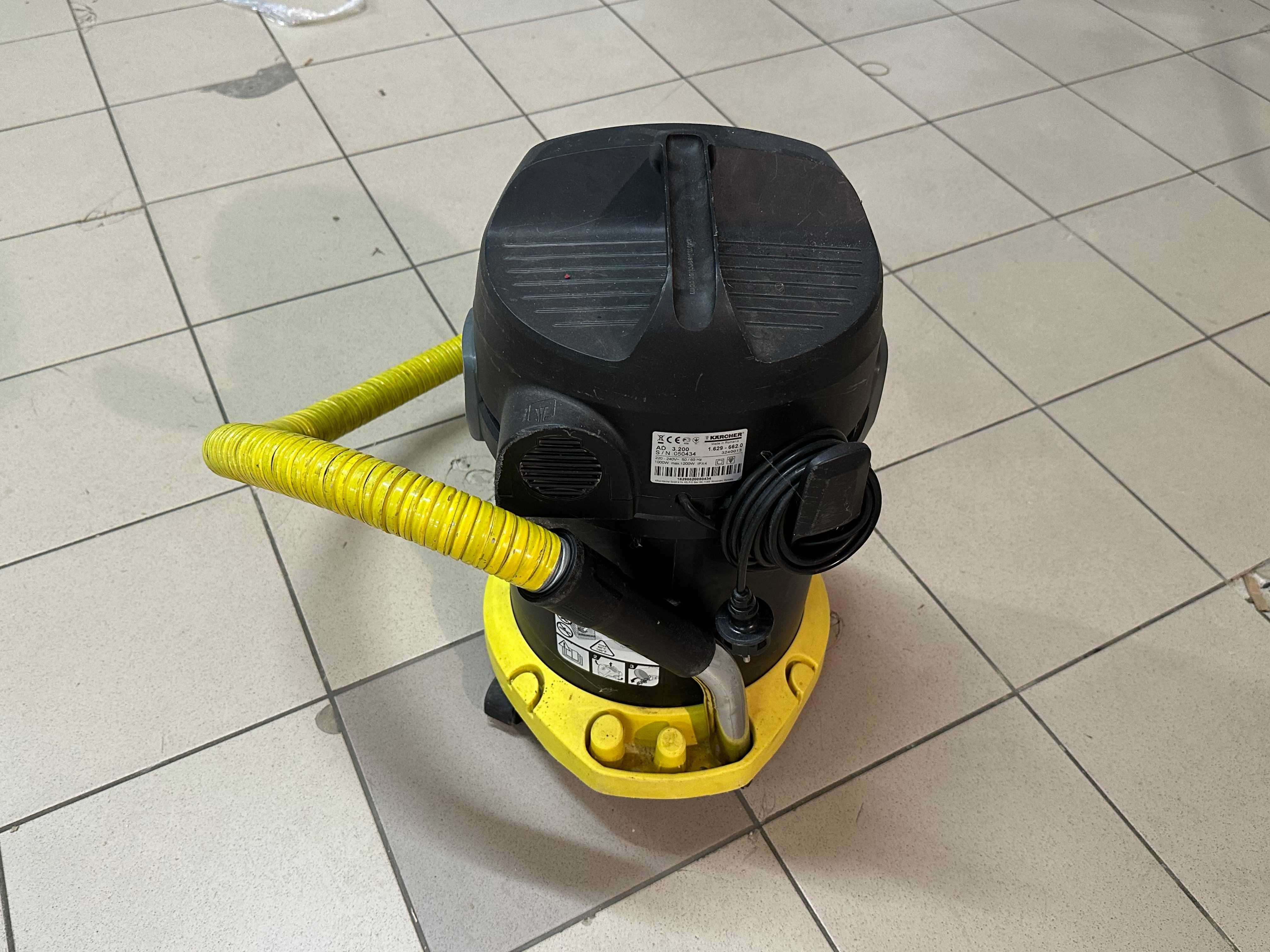 Odkurzacz karcher ad 3.200 bezworkowy 17l #3889