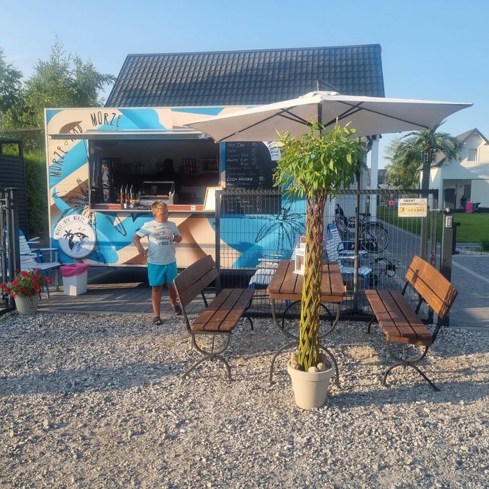 Przyczepa  Gastronomiczna na  wynajem  z miejscem nad morzem