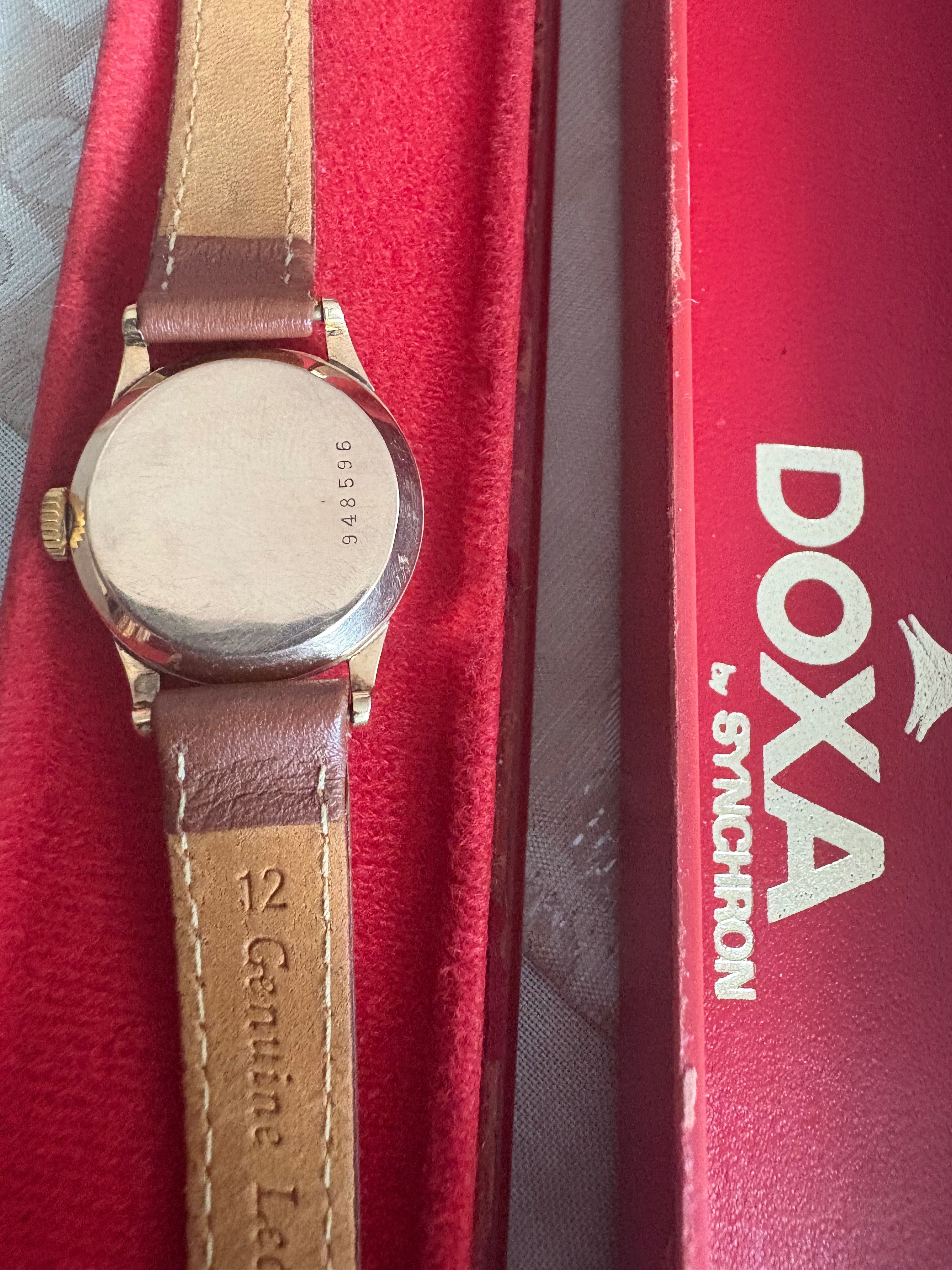 Zegarek złoty Doxa próba 585