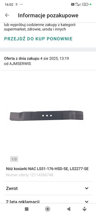 NAC nóż ls51-173,-hsd-fa-