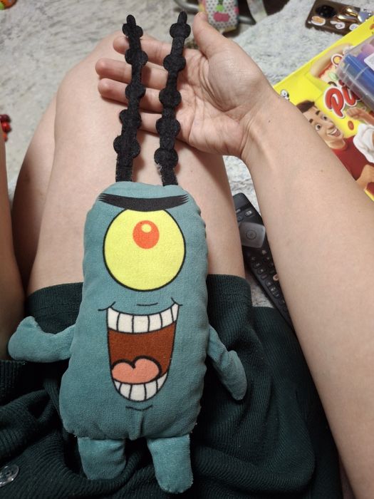 М'яка іграшка Планктон, Спанч боб