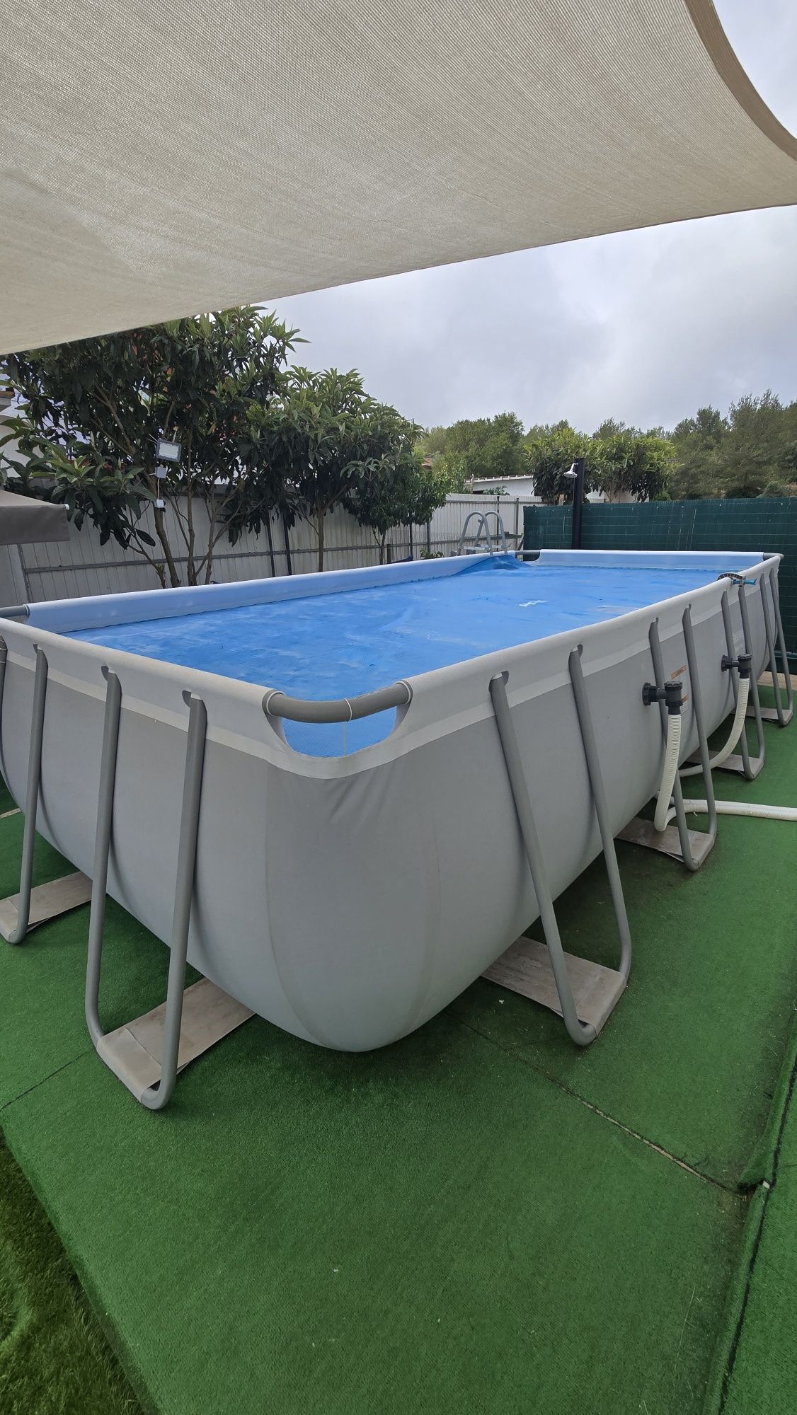 Piscina Bestway Power Steel - Usada em Perfeito Estado