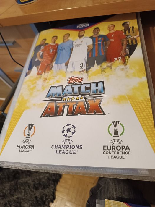 Coleção cartas match attax ler anuncio