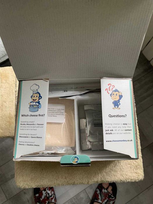 Набір для виготовлення сиру! Around the World in 20 Cheeses