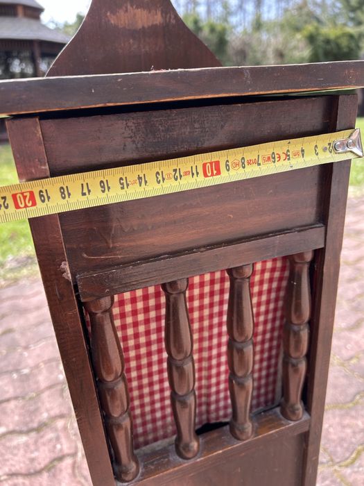 Szafka drewniana francuska piekarnicza z piekarni