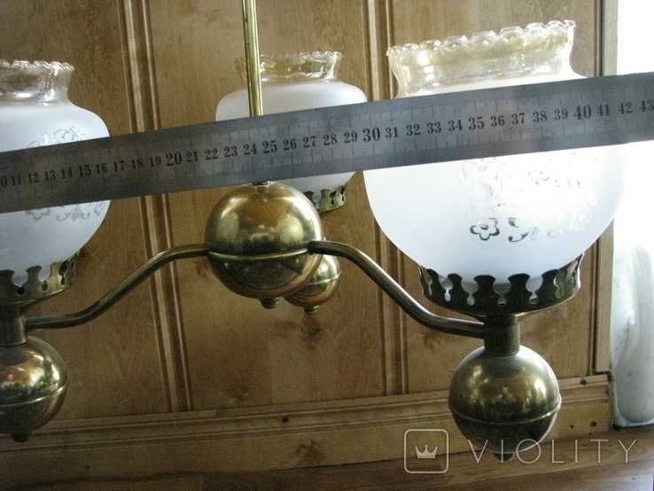 Люстра СССР , бронза. Как новая.