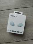 Nowe oryginalne słuchawki douszne Sony WF-C510 błękitne przewodowe