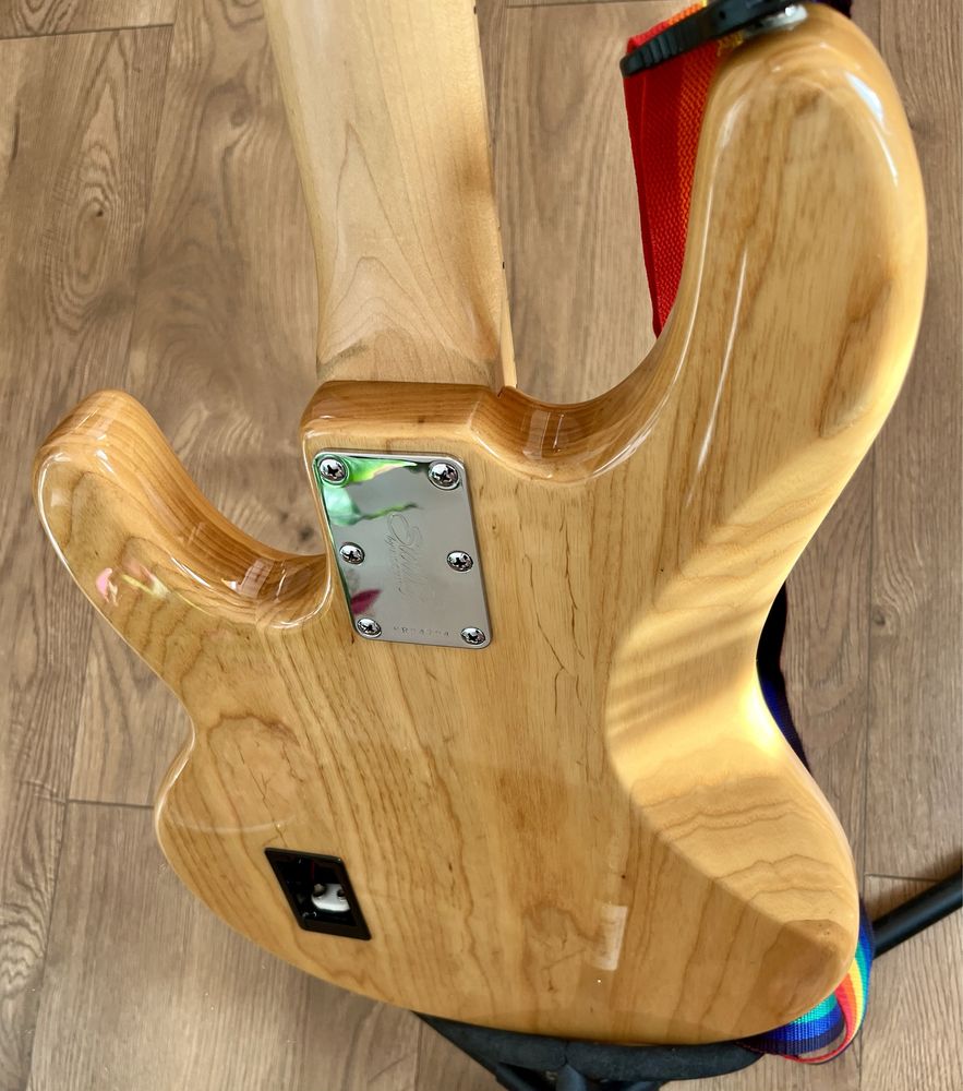Gitara basowa bas Sterling Music Man Ray34 Natural Ash 4 strunowy