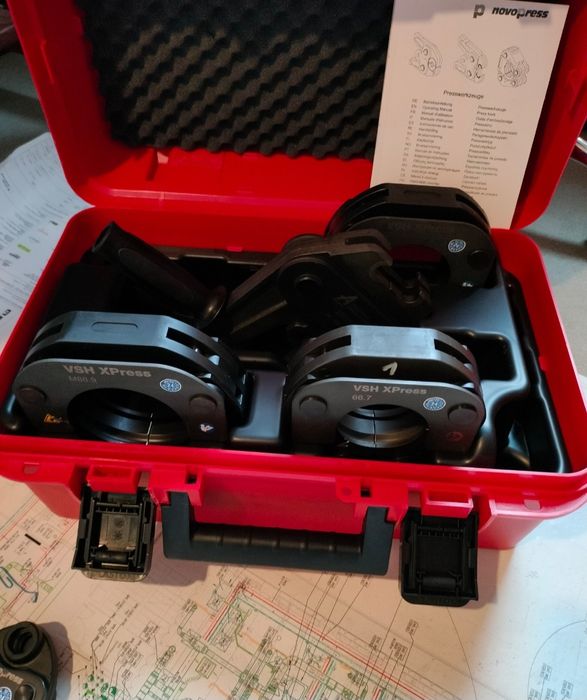 Szczęki Novopress X-press VSH M76.1 M88.9  ZB221 Rems Ridgid Milwaukee