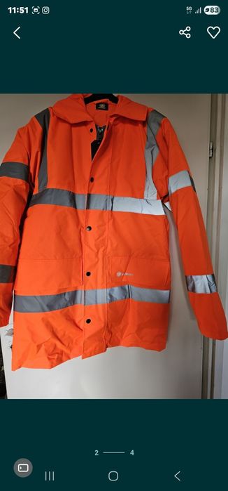 Kurtka odblaskowa, rozmiar S