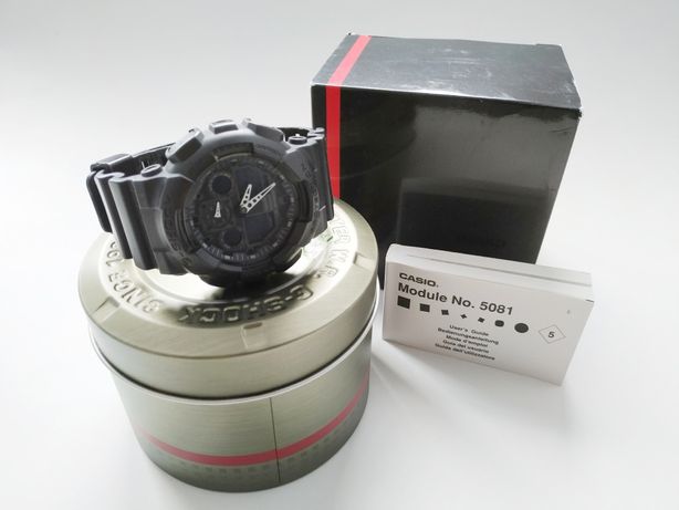 Męski zegarek Casio G-Shock GA-100-1A1ER