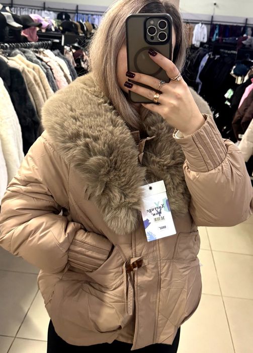 Куртка женская ,дутый укороченный пуффер, oversize,размеры 42,44,46,48