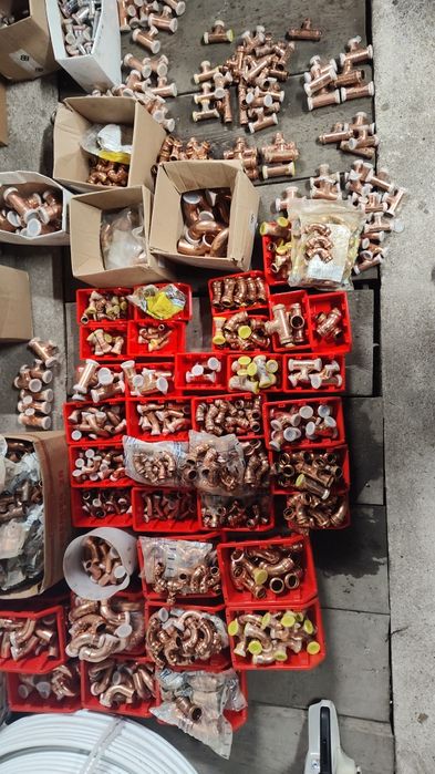 Kształtki miedziane geberit Mapress/Vpress